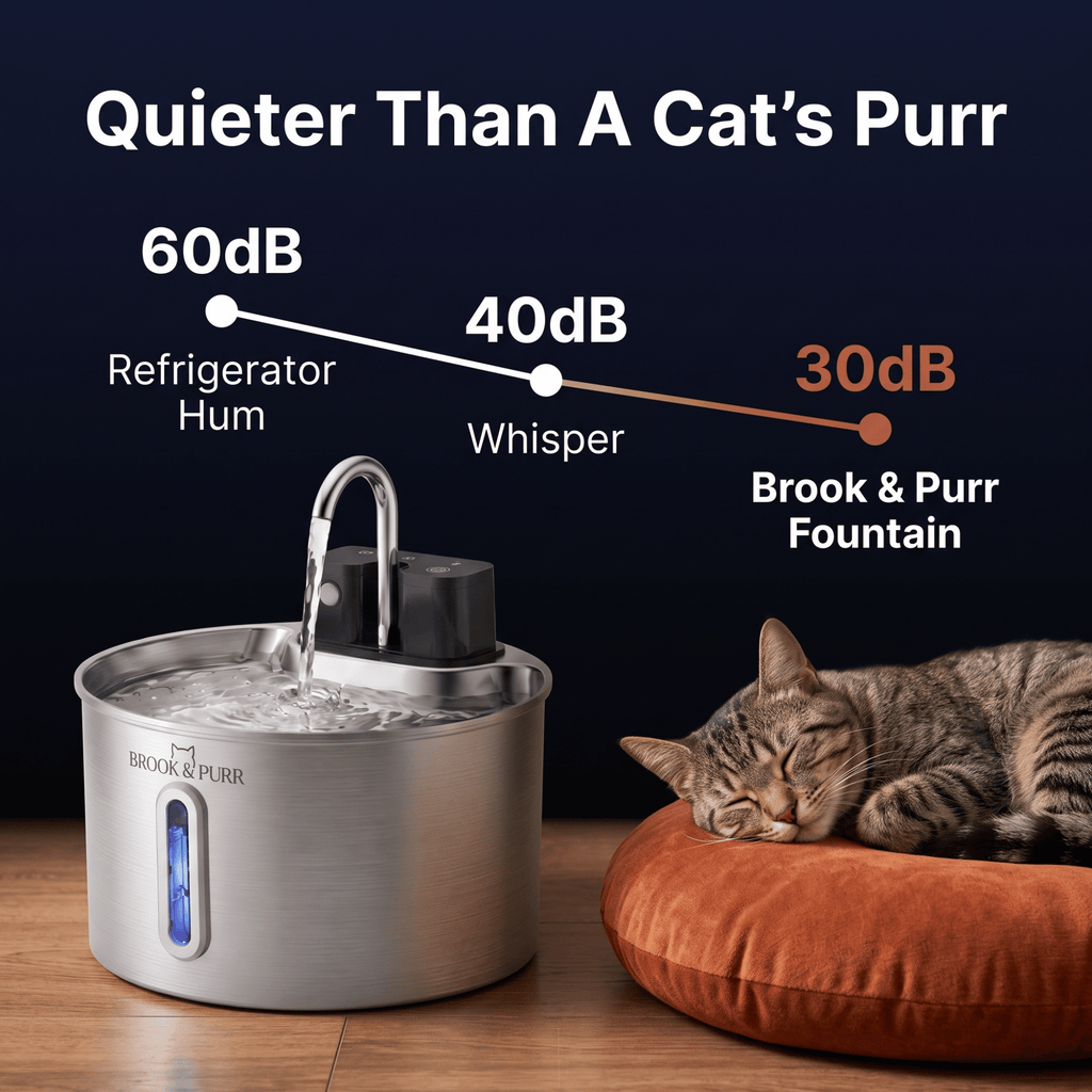Brook & Purr Motion-Sensor Fountain
