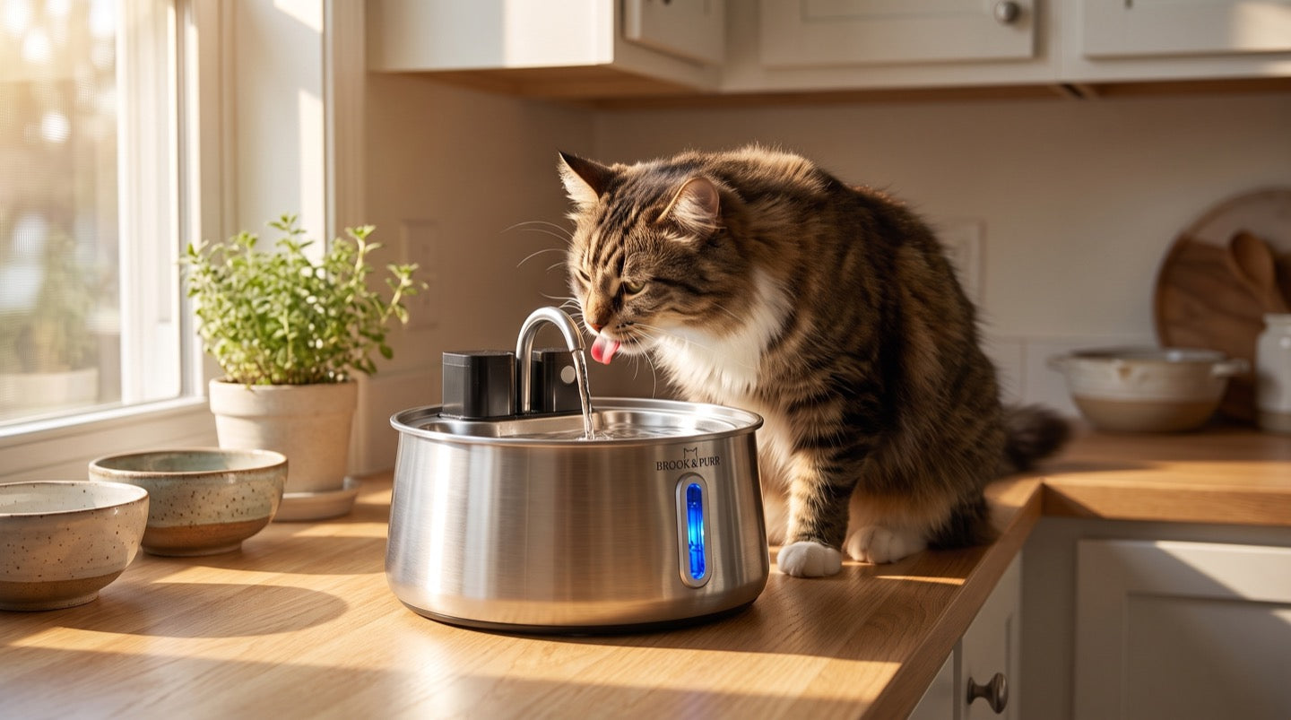 7 Things Vets Want Cat Owners to Know Before Buying a Water Fountain